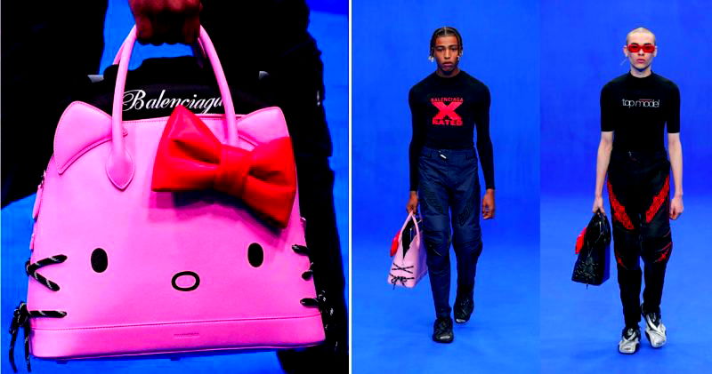 Balenciaga Just Released Hello Kitty Bags For Men