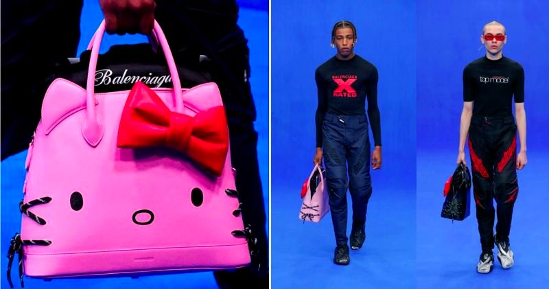 Balenciaga Just Released Hello Kitty Bags For Men