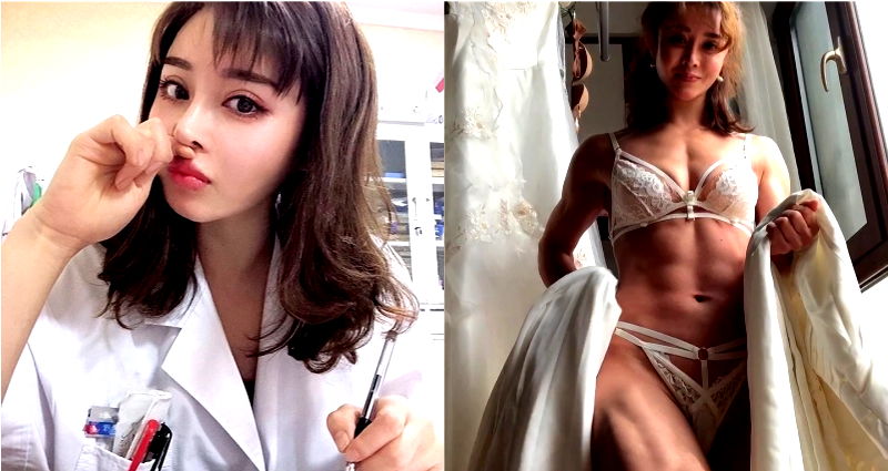 Chinese Doctor Shows Off Incredibly Ripped Body Before Getting Married