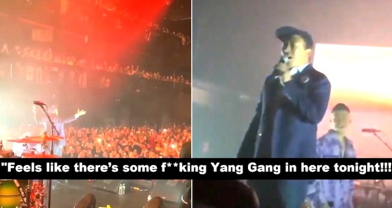 Andrew Yang Makes a Surprise Appearance at Rich Brian’s New York Concert