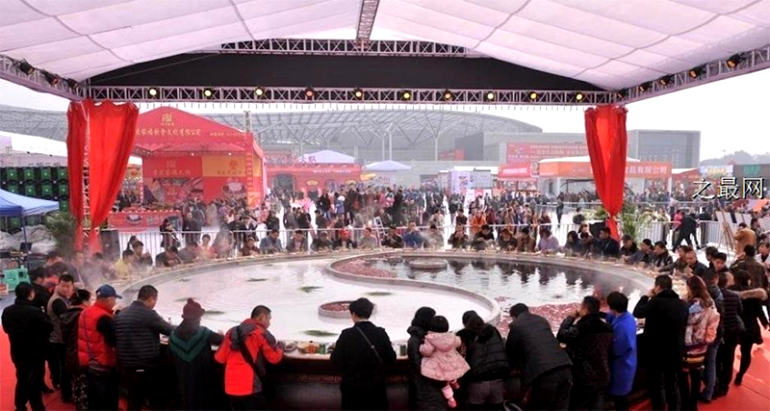 World’s Largest Hot Pot Weighing 13 Tons to Be Unveiled at China International Import Expo