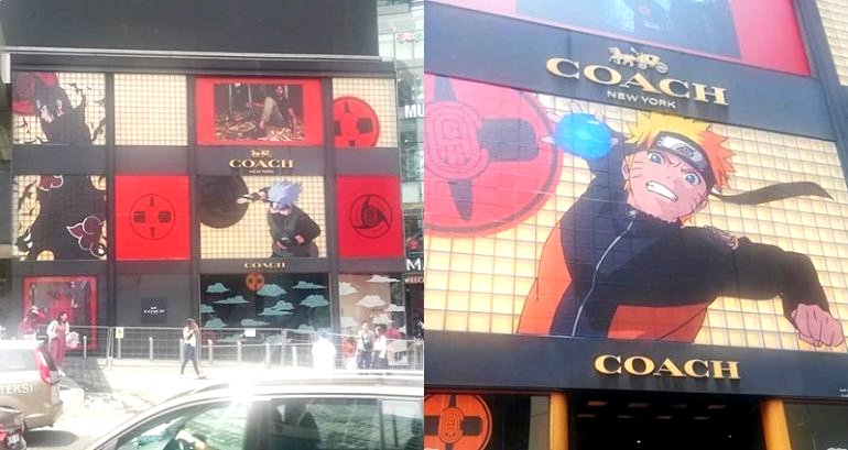 Coach’s Naruto Collab Now on Display in Malaysia