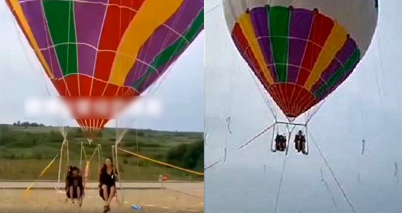 Hot Air Balloon Explodes 10,000 Feet in the Air Killing Mother and Daughter