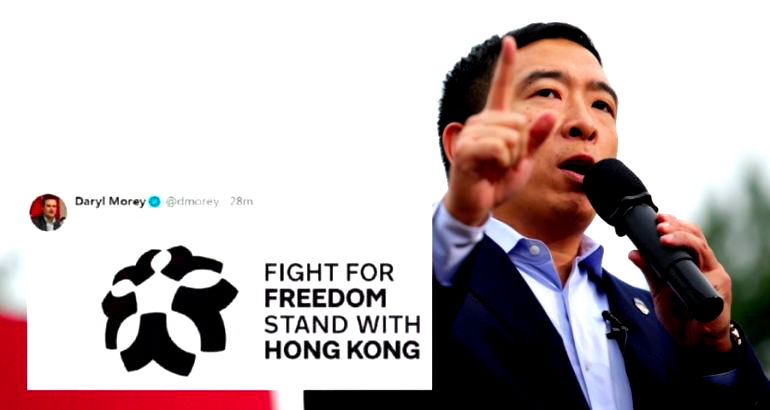 Andrew Yang Blasts China For Banning the Houston Rockets