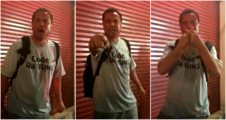 American Man Spews Racist, Misogynistic and Homophobic Rant at Unsuspecting Thai Locals