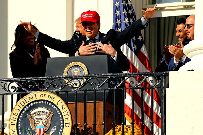 Kurt Suzuki: MAGA hat at White House 'just trying to have some fun