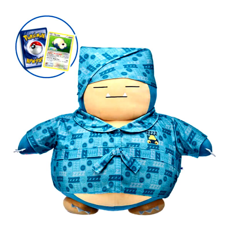 A jumbo-sized Snorlax has joined Build-A-Bear's growing range of Pokémon plushies!