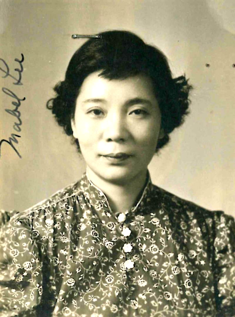 Born on Oct. 7, 1897, Mabel Lee was raised by her mother and grandfather in Guangzhou, China while her father worked as a missionary in the U.S. She studied at a local missionary school, where she learned English.