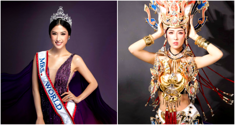 Meet the First Vietnamese Woman to Be Crowned Mrs. World