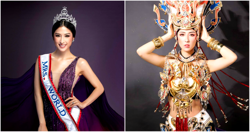 Meet the First Vietnamese Woman to Be Crowned Mrs. World