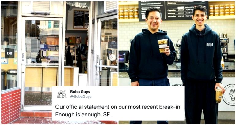 Boba Guys in SF Suffers Another Break-In For the THIRD Time in a Row This Year