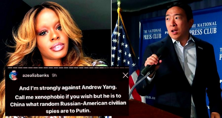 Azealia Banks Allegedly Thinks Andrew Yang is a Chinese Spy in Deleted Instagram Story