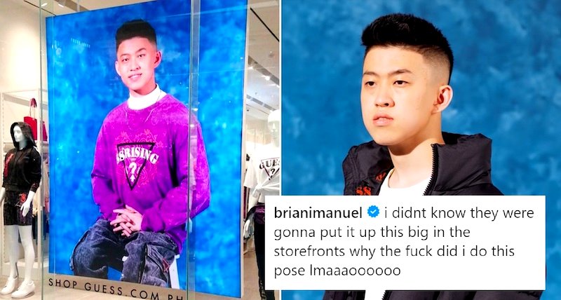 Rich Brian ‘Regrets’ Taking This Photo For Guess Collaboration