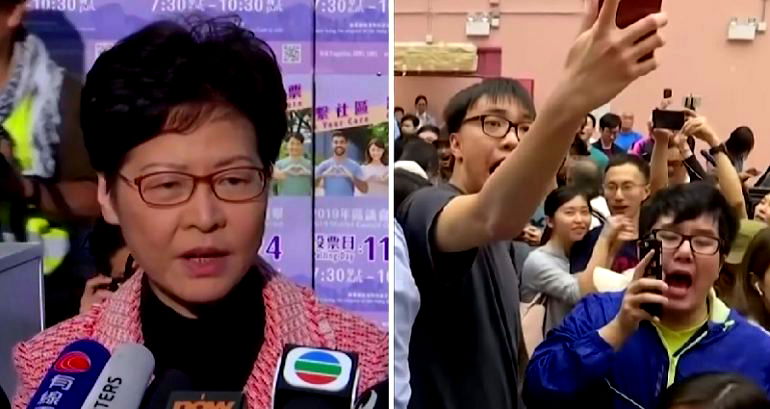 Hong Kong Overwhelmingly Votes Pro-Democracy in Elections in Stunning Blow to Beijing