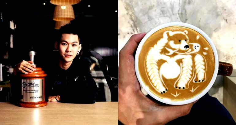 This Man Could Be the World’s Best Latte Artist