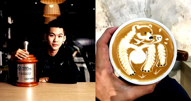 This Man Could Be the World’s Best Latte Artist