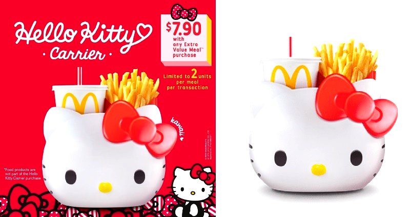 Hello Kitty Meals Are Coming to McDonald’s Singapore