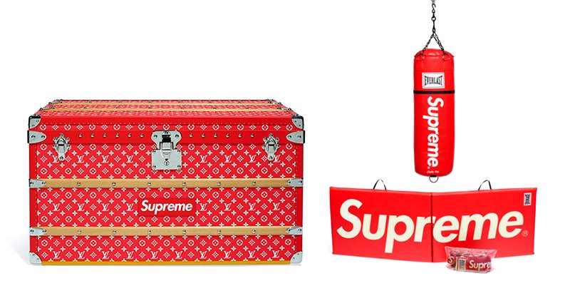 Collectibles of Supreme x LV Hype Up Christie's Handbag Online
