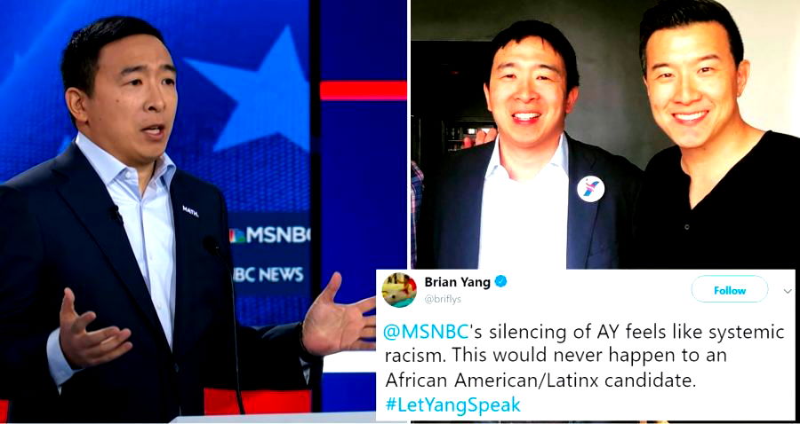 Andrew Yang’s Finance Director Blasts MSNBC For ‘Systemic Racism’