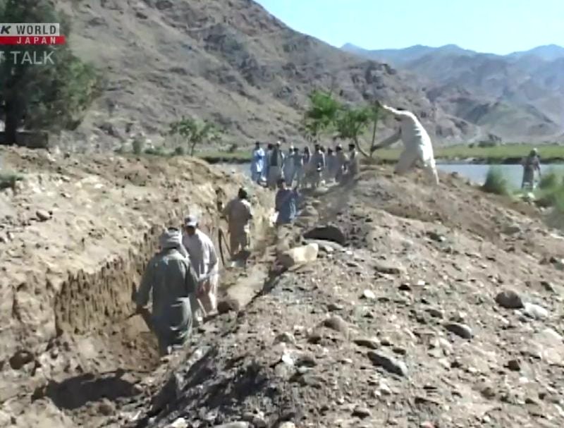 A Japanese doctor who brought canal-building techniques from his hometown to help irrigate arid areas in Afghanistan was killed by a group of gunmen in the eastern part of the country on Wednesday.
