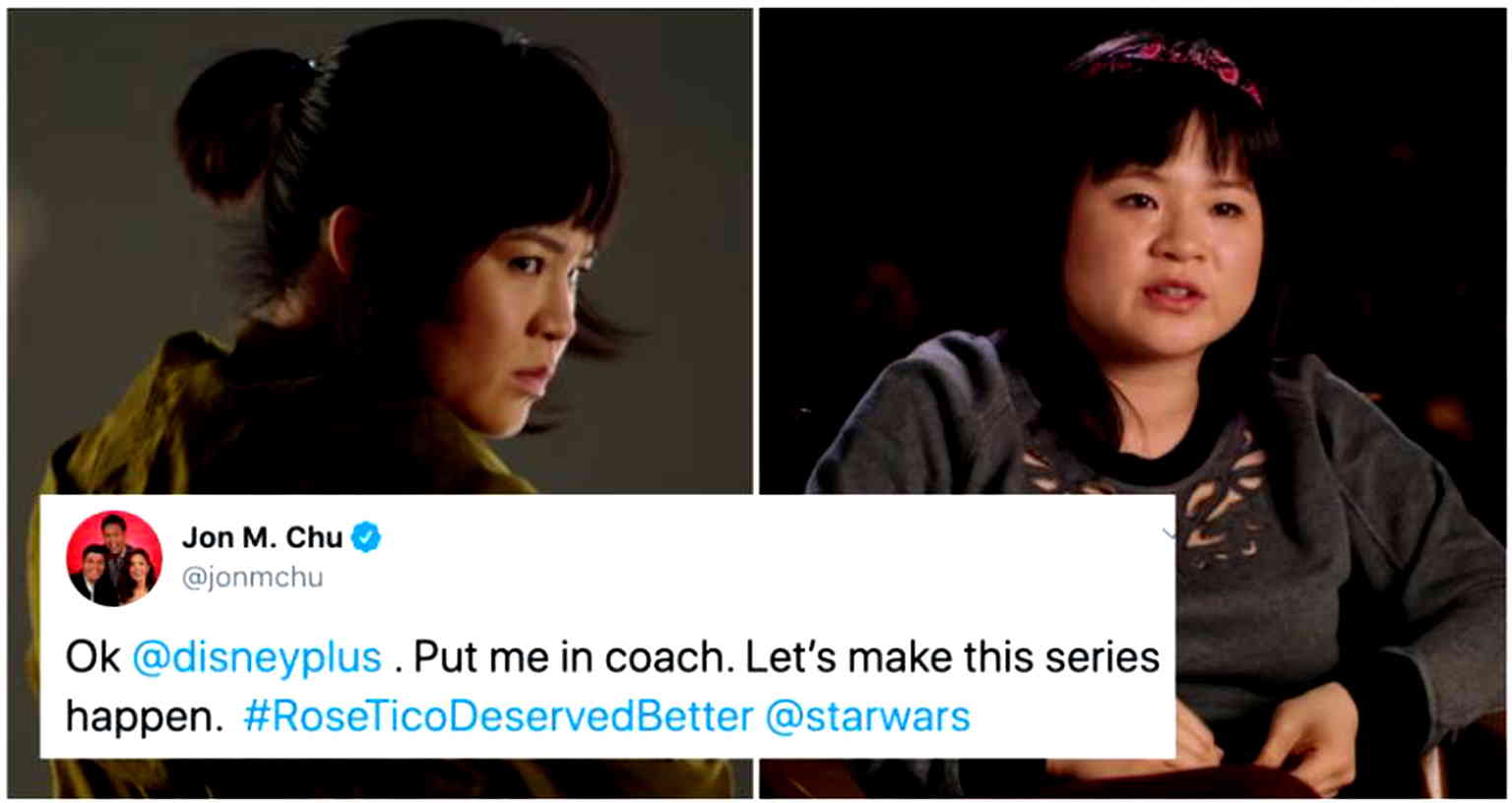 Jon M. Chu Wants to Make a ‘Star Wars’ Rose Tico Spin-Off After Disney Disappointed Fans