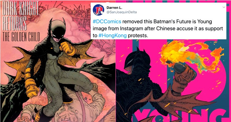 ‘Batman’ Poster Pulled After Chinese Fans Accuses DC of Supporting Hong Kong Protests