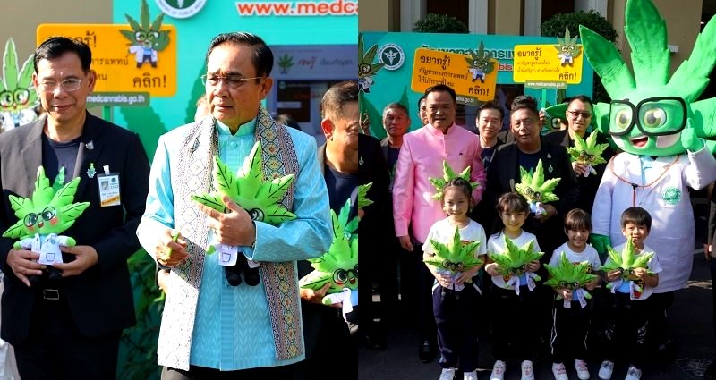 Thai Prime Minister Becomes the First to Use Medical Marijuana Products at Event