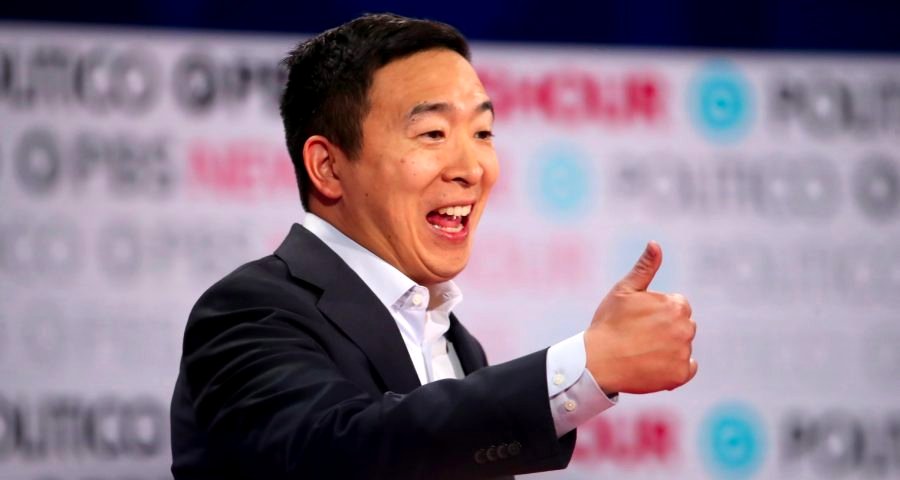 Andrew Yang is Now the 4th Most Favored Democratic Primary Candidate