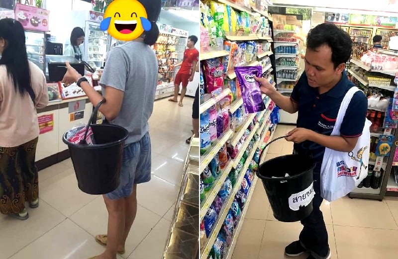 Thai Government's Plastic Bag Ban Forces Shoppers to Get Creative