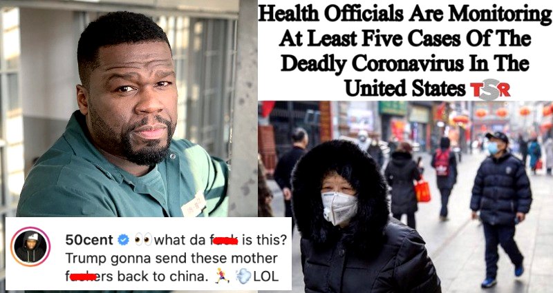 Rapper 50 Cent Wants Donald Trump to Send Chinese People ‘Back to China’ Over Coronavirus