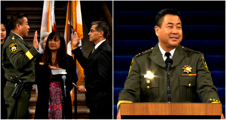 California Swears in the First Asian American Sheriff