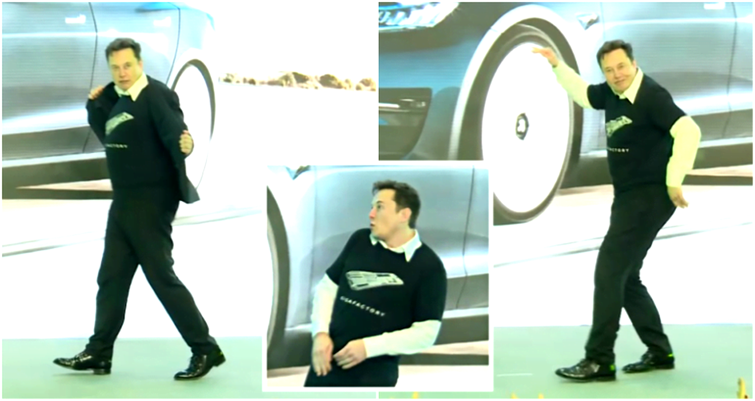 Elon Musk Wins the Internet With Bizarre ‘Uncle’ Dance at Tesla Factory in China