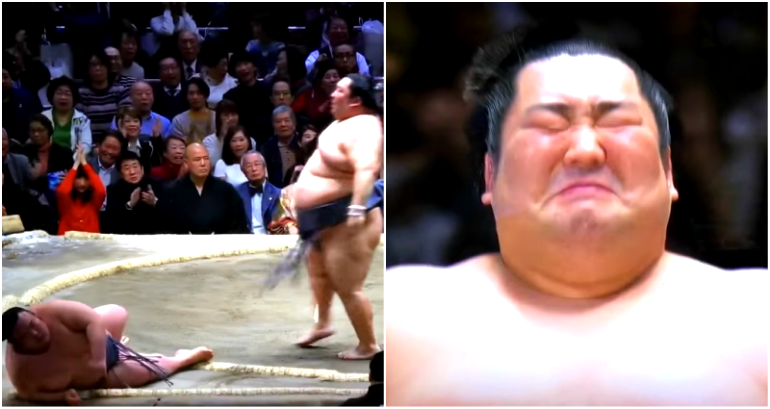 Bottom-Ranked Sumo Wrestler Burst Into Tears After Winning First Championship