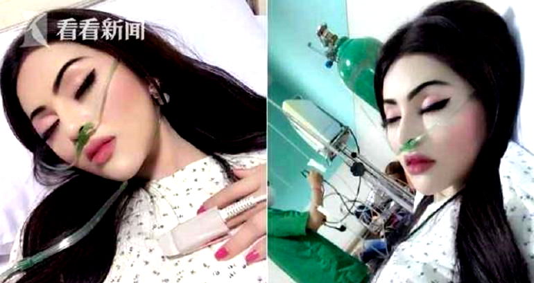 Vietnamese Influencer Puts Makeup On in the Hospital Before Her Boyfriend Visits