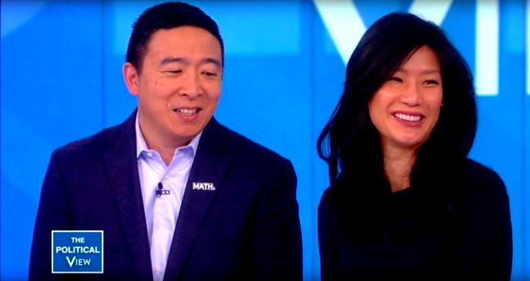 Andrew Yang Gives Credit to His Wife for Making Him the Man He is Today