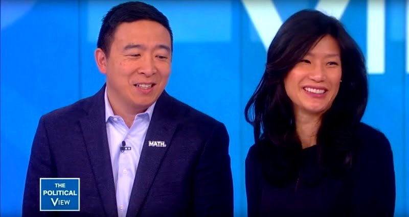 Andrew Yang Gives Credit to His Wife for Making Him the Man He is Today