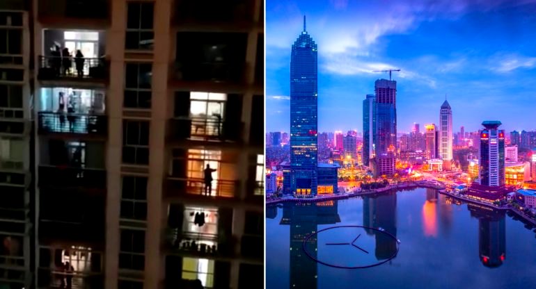 People in Wuhan Are Shouting ‘Add Oil’ From Their Windows to Fight Coronavirus