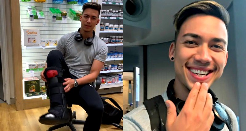 YouTuber Fakes Broken Ankle for Free Upgrade to Business Class on Flight
