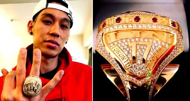 Jeremy Lin Finally Gets His Championship Ring From the Raptors