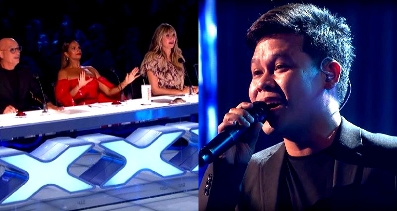 Filipino Singer Does an ENTIRE Duet Song by HIMSELF on ‘AGT: The Champions’