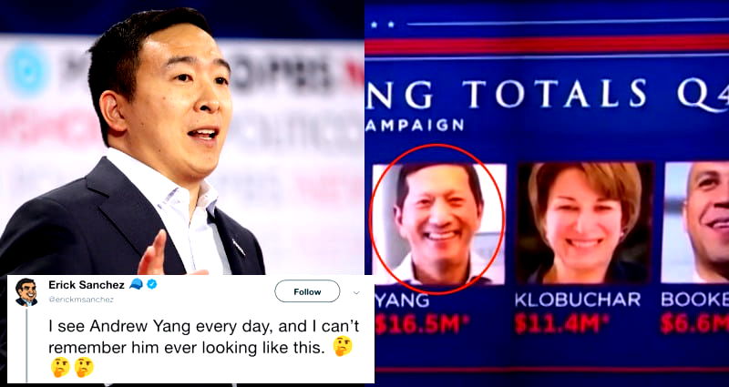 Hey CNBC, This Man is Not Andrew Yang