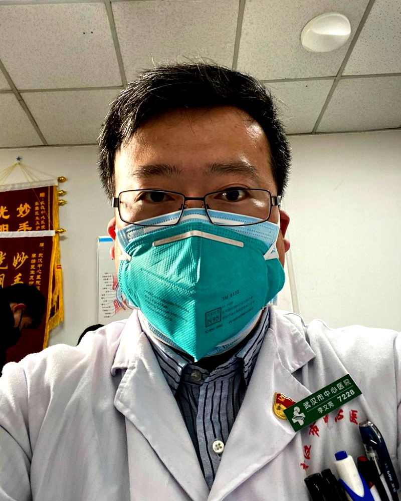 A doctor in Wuhan who was among the first to warn others of the 2019 novel coronavirus has been infected with the pathogen while treating a patient.