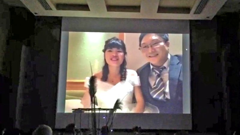 A Singapore couple who recently went on a trip to China decided to push through their wedding upon coming back home