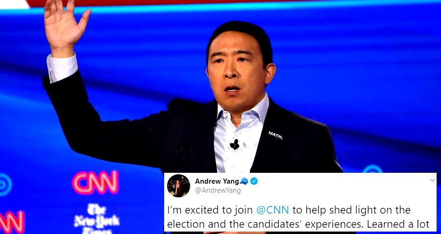 Andrew Yang is Joining CNN as Political Commentator