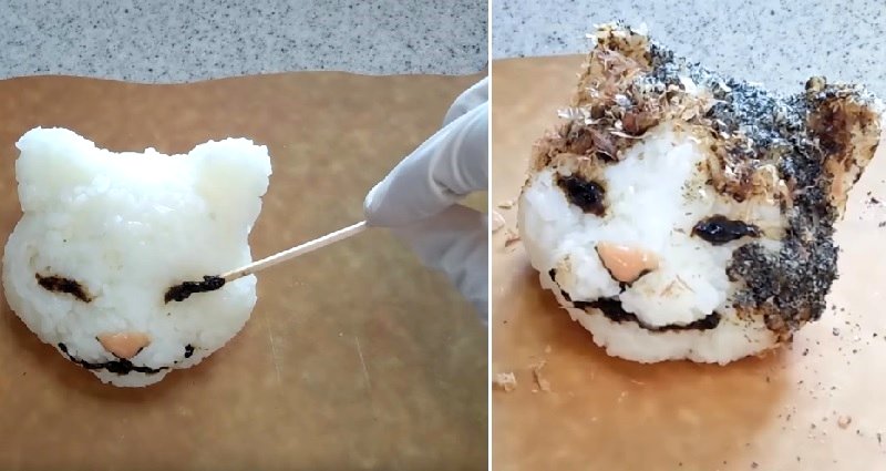 YouTuber Creates Japanese Rice Balls That Are Too Beautiful to Eat