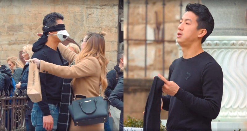 Chinese-Italian Man Shows He’s ‘Not a Virus’ by Giving Away Free Hugs