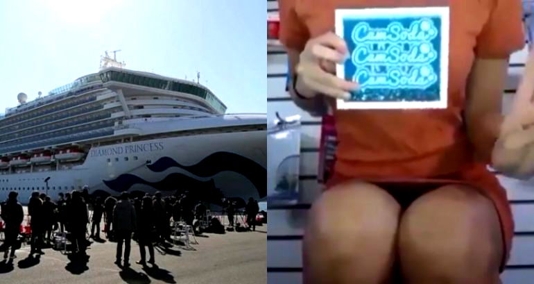 Diamond Princess Cruise Passengers Offered Free Porn While on COVID-19 Quarantine