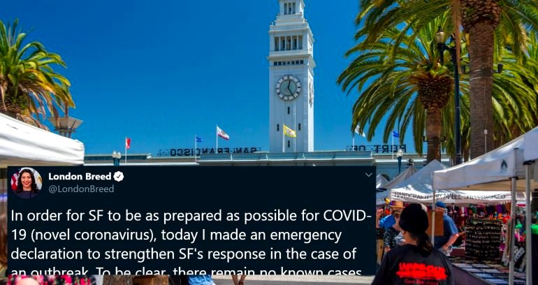 San Francisco Declares State of Emergency to Fight Spread of COVID-19
