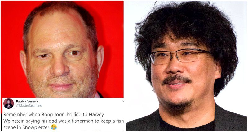 Bong Joon-ho Once Lied to Harvey Weinstein in an Epic Troll Move