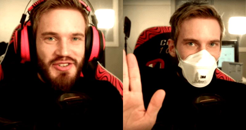 PewDiePie Returns to YouTube and Mocks Coronavirus in New Video